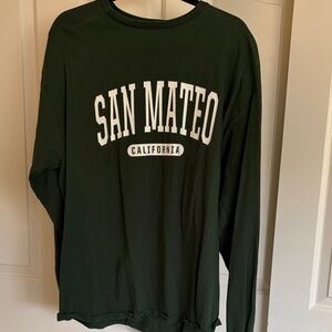 Green San Mateo Long Sleeve Shirt